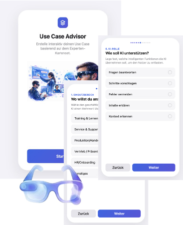 Screenshot Use Case Advisor